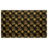 Tissu Structure de Motif Disco des années 70 (Fat Quarter)