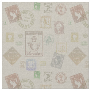 Tissu Structure de timbre vintage