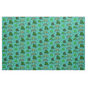 Tissu Structure d'impression de grenouille (Fat Quarter)