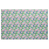 Tissu Structure d'impression fleur sauvage (Fat Quarter)