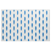 Tissu Structure en plumes bleu clan SCA (Fat Quarter)