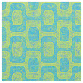 Tissu Structure géométrique moderne du milieu du siècle (Détail)