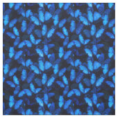 Tissu Structure Iridescente Bleu Papillon (Échantillon)