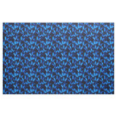 Tissu Structure Iridescente Bleu Papillon (Fat Quarter)