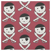 Tissu Structure Jolly roger conviviale (Échantillon)