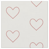 Tissu Structure Motif du coeur (Fermer)