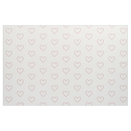 Tissu Structure Motif du coeur (Fat Quarter)