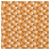 Tissu Structure Motif triangles géométriques orange (Fermer)