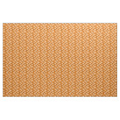 Tissu Structure Motif triangles géométriques orange (Fat Quarter)
