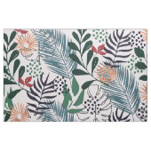 Tissu Structure Motif végétale tropicale florale (Fat Quarter)
