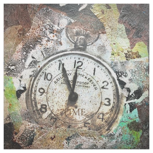 Tissu Structure multimédia mixte TEMPS (Échantillon)