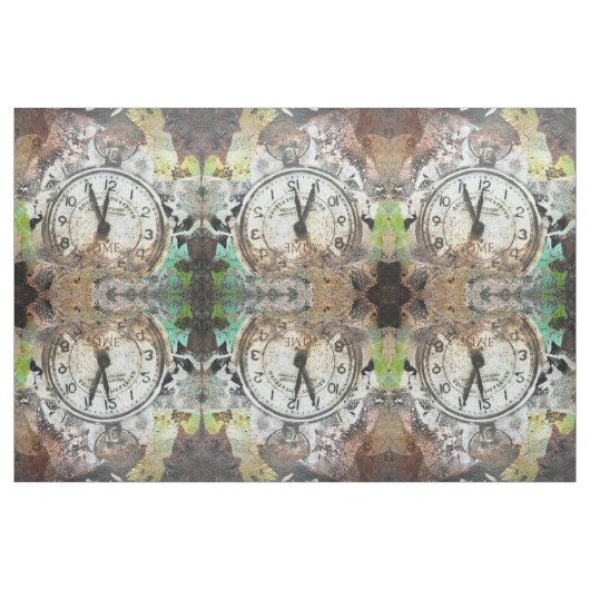 Tissu Structure multimédia mixte TEMPS (Fat Quarter)