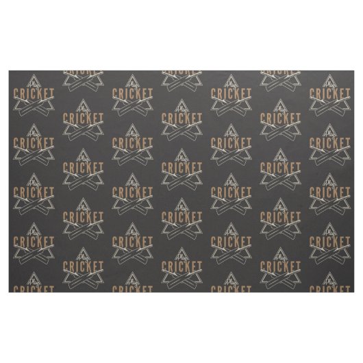 Tissu Structure personnalisable Cricket (Fat Quarter)