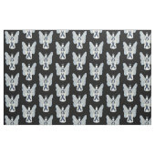 Tissu Structure personnalisée d'angle de ruban noir et b (Fat Quarter)