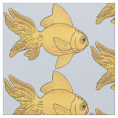 Tissu Structure personnalisée d'illustration de poisson (Fermer)