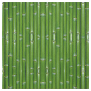 Tissu Structure personnalisée en bambou vert