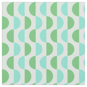 Tissu Structure Turquoise de tranche rétro