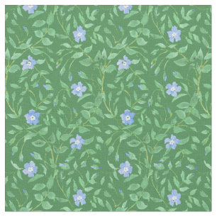 Tissu Style campagnard vert-foncé bleu de bigorneau
