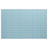 Tissu Style Carrelage bleu Motif (Yard)