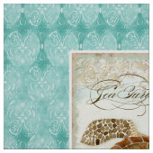 Tissu Style de plage de bord de la mer de panneau de (Échantillon)