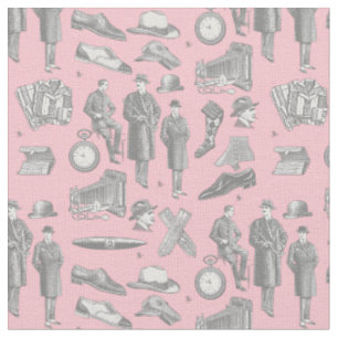 Tissu style masculin victorien antiquités mode masculine