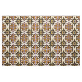 Tissu Style Mexicain Simulé Mosaïque Neutral Browns (Fat Quarter)