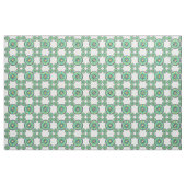 Tissu Style Victorien Art Déco Vert (Fat Quarter)
