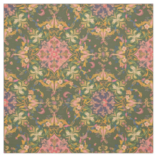 Tissu style victorien inspiré motif