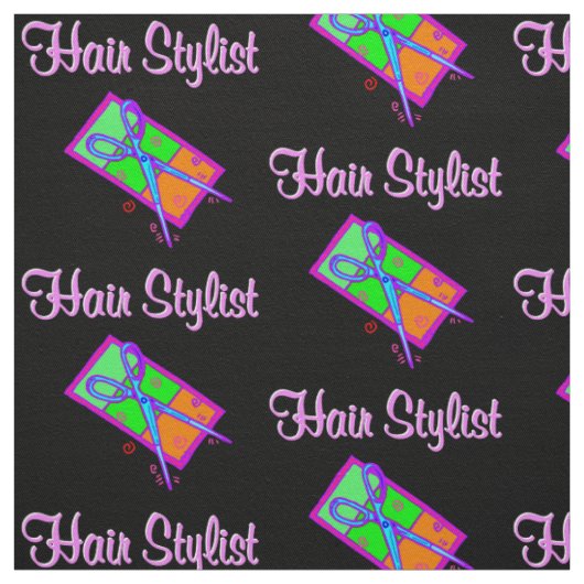 TISSU STYLISME DE CHEVEUX TENDANCE, CHIC ET UNIQUE (Échantillon)