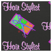 TISSU STYLISME DE CHEVEUX TENDANCE, CHIC ET UNIQUE (Détail)