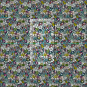 Tissu succulents multi-lumière (Carreau)