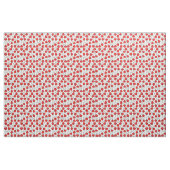 Tissu Sucettes rouges, sucettes en forme de cœur, motif (Yard)