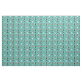 Tissu sucre de canne de boxe chien turquoise (Yard)