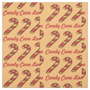 Tissu Sucre de canne Lane Christmas Cookie Holiday Bakin