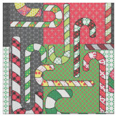 Tissu Sucres de canne à motifs (fermé)