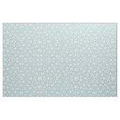 Tissu Summer Boho Blue White Daisy Flowers (Fat Quarter)