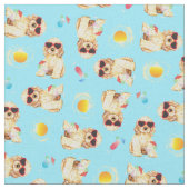 Tissu Summer Cocker Spaniel (Fermer)