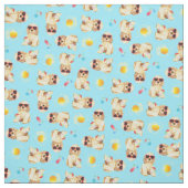 Tissu Summer Cocker Spaniel (Échantillon)