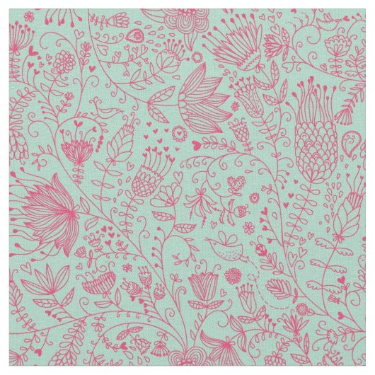 Tissu Summer cute (Fermer)