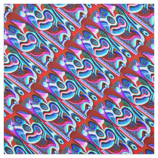 Tissu Summer heat (Échantillon)