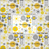 Tissu Sun but Grey (Carreau)