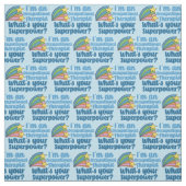 Tissu Super ergothérapeute Cute Blue OT (Échantillon)