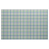 Tissu Superbe Plaid vert et bleu ressort (Fat Quarter)