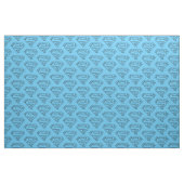 Tissu Superman S-Shield | Logo Simple Black Outline (Fat Quarter)