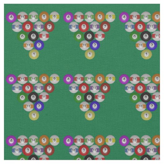 Tissu Support de salle de billard de 8 billards de boule (Fermer)