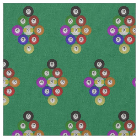 Tissu Support de salle de billard de 9 billards de boule (Fermer)