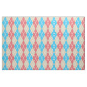 Tissu Sur la plage motif Argyle (Fat Quarter)