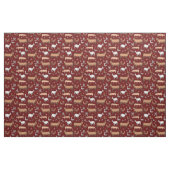 Tissu Sur le Motif agricole (Fat Quarter)