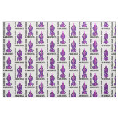 Tissu Surdose médicamenteuse : Ruban de sensibilisation (Fat Quarter)