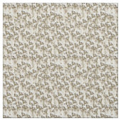 Tissu Suricates blancs, (Échantillon)